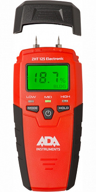 Измеритель влажности древесины и стройматериалов контактный ADA ZHT 125 Analog