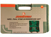 Набор отверток шлиц и крест "FULL STAR" SL 2x50-8x150 PH#1-3, 16 предметов, D04PP16S