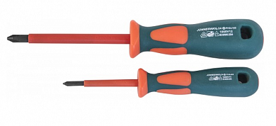 Отвертка шлицевая диэлектрическая SL 5,5х125мм DV13S5125 (D19S5125) 