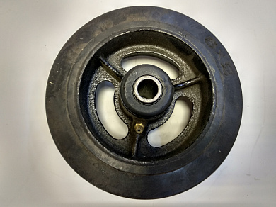 Колесо обрезиненное без кронштейна D63