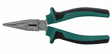 Длинногубцы изогнутые с двухкомпонентными рукоятками 6" P1216