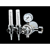 Регулятор У-30/АР-40-П-220-Р (манометр + ротаметр) со встроенным подогревателем