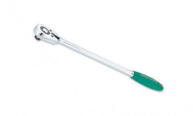 Трещоточная рукоятка удлиненная 1/4"DR 48 зубцов, R4602