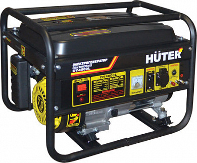 Портативный бензогенератор HUTER DY4000L 